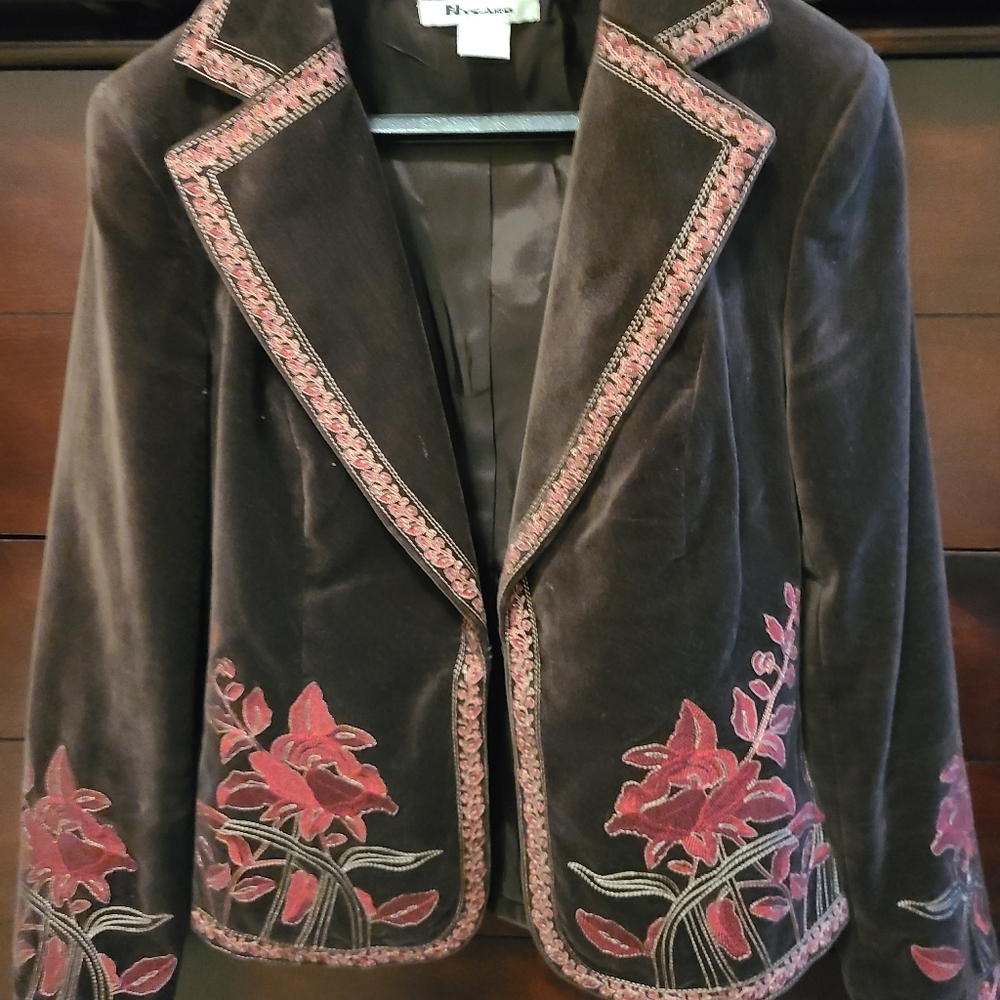 Peter Nygard Velvet Jacket